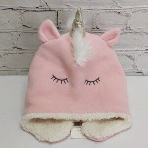'BABY GAP' SHERPA 'ALLY UNICORN' WINTER HAT with EAR COVERAGE